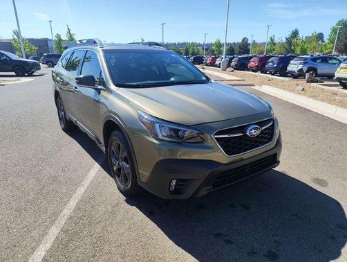 Autumn Green Metallic 2022 Subaru Outback Onyx Edition XT