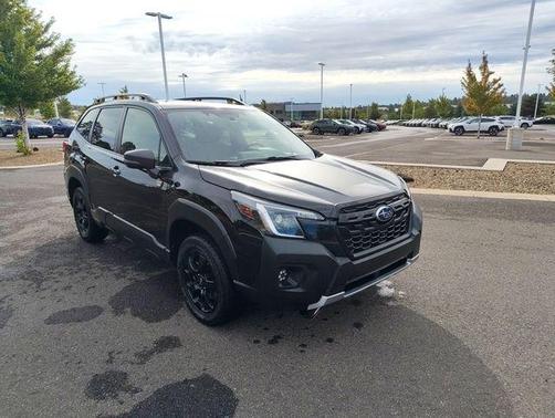 Crystal Black Silica 2024 Subaru Forester Wilderness