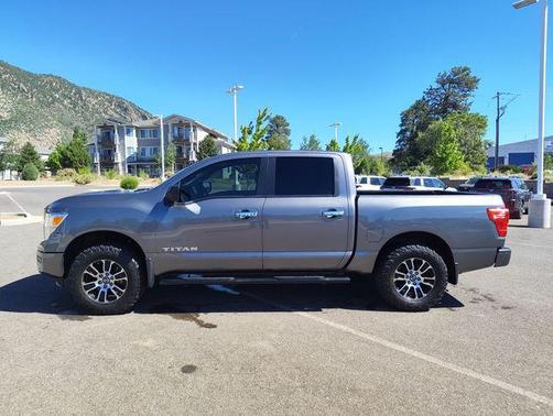 Gun Metallic 2021 Nissan Titan SV