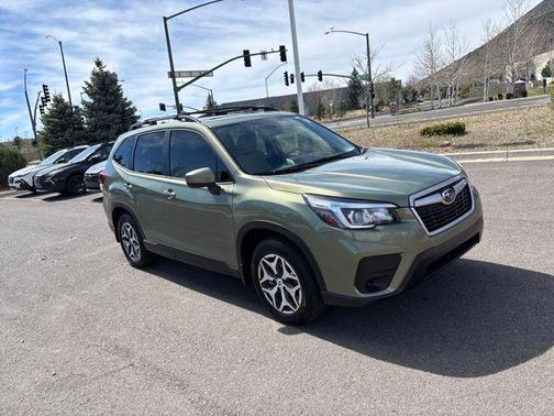 Jasper Green Metallic 2020 Subaru Forester Premium