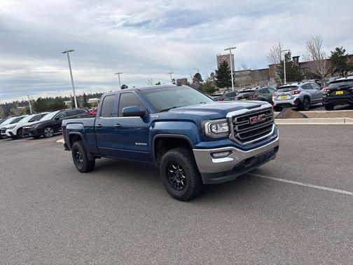Stone Blue Metallic 2016 GMC Sierra 1500 SLE