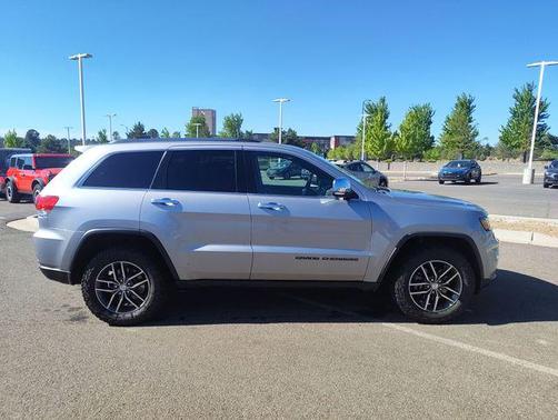 Billet Silver Metallic Clearcoat 2017 Jeep Grand Cherokee Limited