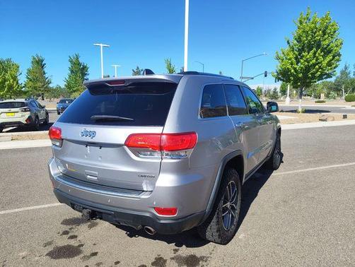 Billet Silver Metallic Clearcoat 2017 Jeep Grand Cherokee Limited