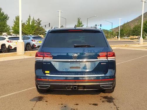 Blue Metallic 2021 Volkswagen Atlas 3.6L SEL
