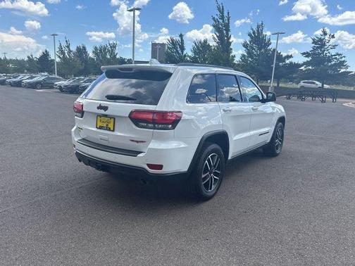 Bright White Clearcoat 2020 Jeep Grand Cherokee Trailhawk