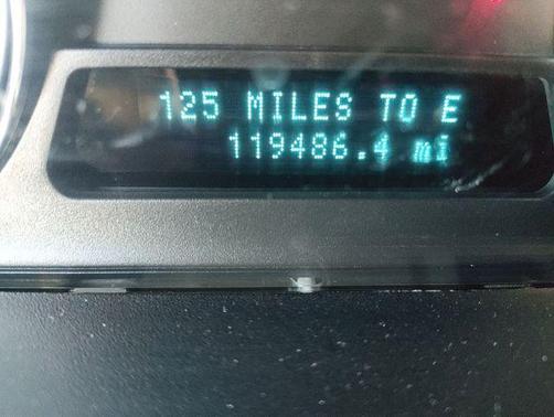 Red 2009 Ford Flex Limited