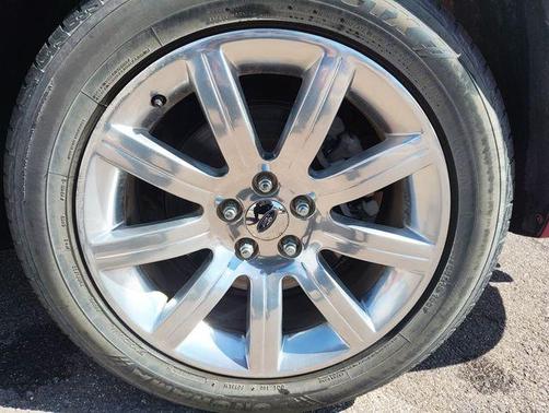 Red 2009 Ford Flex Limited