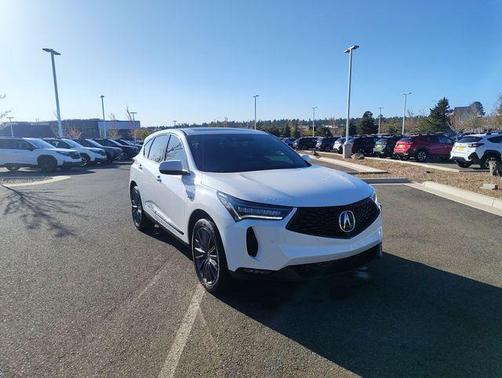 Platinum White Pearl 2024 Acura RDX A-Spec Advance Package