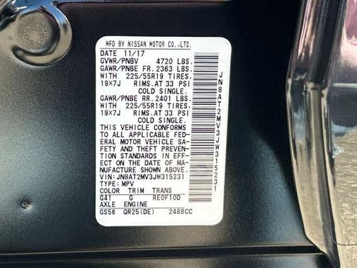 2018 Nissan Rogue SL