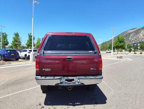 Red 1999 Ford F-250