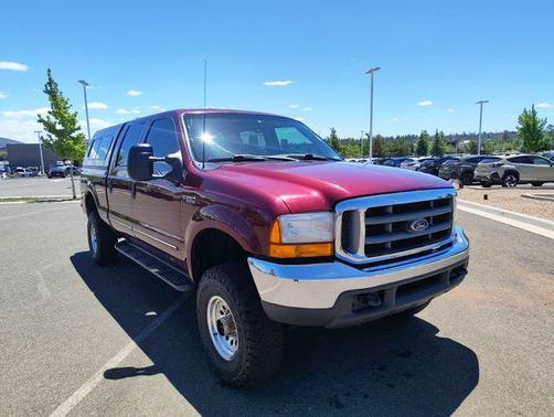 Red 1999 Ford F-250