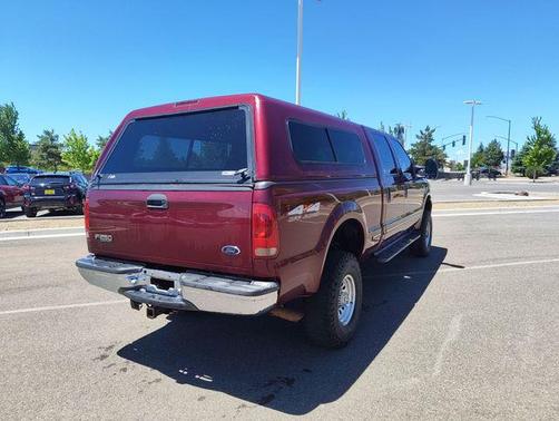 Red 1999 Ford F-250