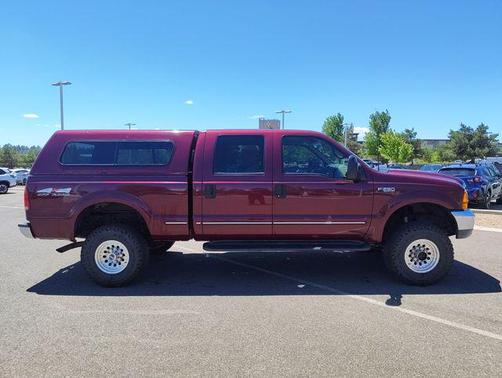 Red 1999 Ford F-250