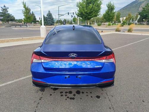 Intense Blue 2023 Hyundai ELANTRA HEV Limited