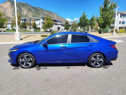 Intense Blue 2023 Hyundai ELANTRA HEV Limited