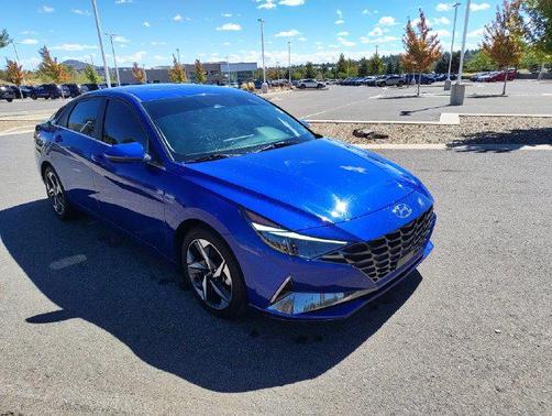 Intense Blue 2023 Hyundai ELANTRA HEV Limited