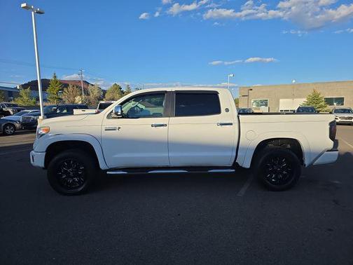Super White 2014 Toyota Tundra Platinum