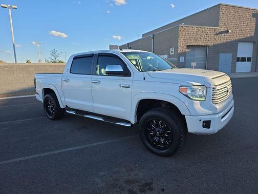 Super White 2014 Toyota Tundra Platinum
