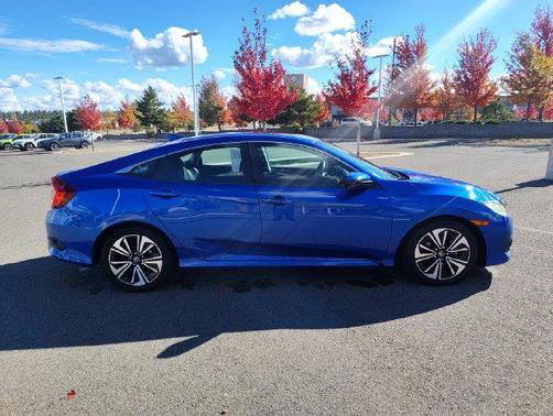 Blue 2016 Honda Civic EX-T