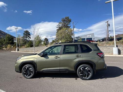 Green Metallic 2026 Subaru Forester Hybrid Limited