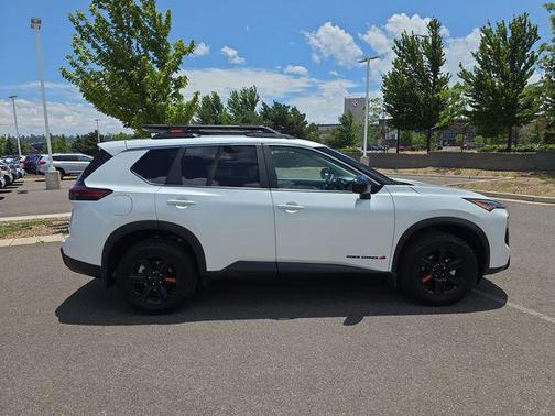 Everest White Pearl 2025 Nissan Rogue Rock Creek