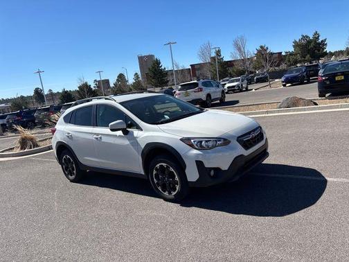 Crystal White Pearl 2023 Subaru Crosstrek Premium