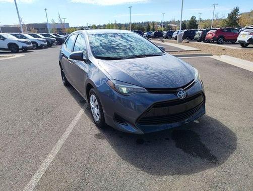 Blue 2017 Toyota Corolla L