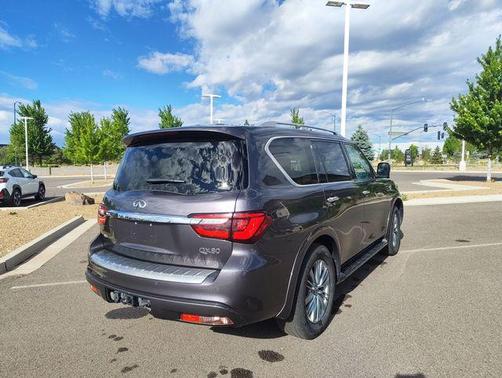 Anthracite Gray 2024 INFINITI QX80 Luxe