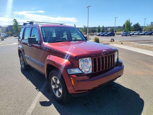 Red Rock Crystal Pearlcoat 2008 Jeep Liberty Sport