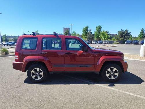 Red Rock Crystal Pearlcoat 2008 Jeep Liberty Sport