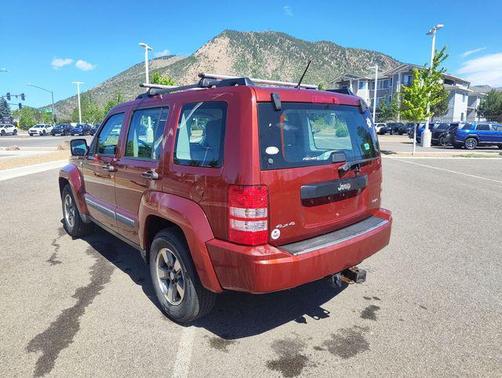 Red Rock Crystal Pearlcoat 2008 Jeep Liberty Sport
