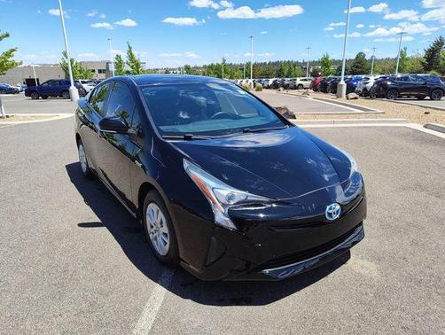 Midnight Black Metallic 2016 Toyota Prius Two