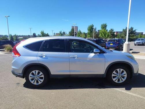 Alabaster Silver Metallic 2012 Honda CR-V EX-L