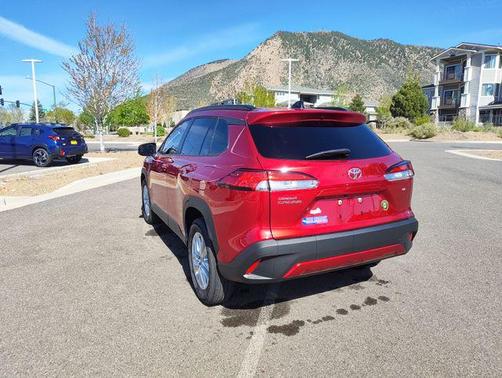 Soul Red Crystal 2025 Toyota Corolla Cross LE