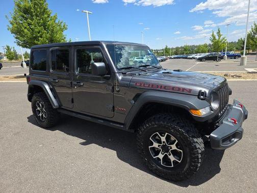 Granite Crystal Metallic Clearcoat 2021 Jeep Wrangler Unlimited Rubicon