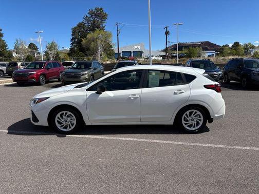 Crystal White Pearl 2024 Subaru Impreza Base