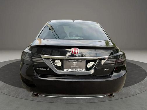Black 2013 Honda Accord EX-L