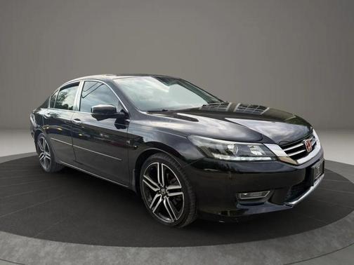 Black 2013 Honda Accord EX-L