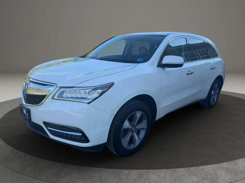 White Diamond Pearl 2014 Acura MDX 3.5L