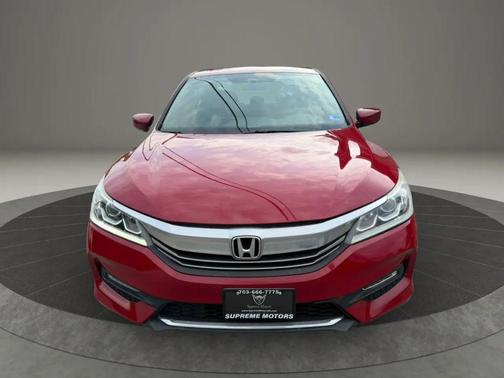 Red 2017 Honda Accord Sport SE