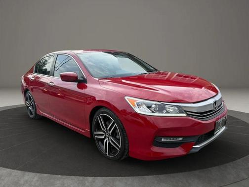 Red 2017 Honda Accord Sport SE