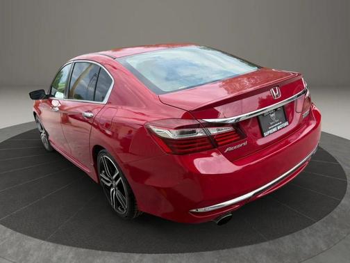 Red 2017 Honda Accord Sport SE