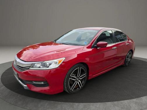 Red 2017 Honda Accord Sport SE