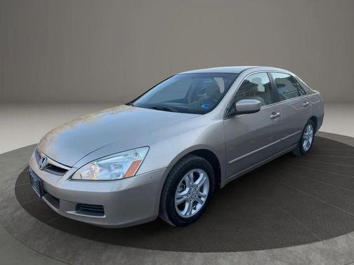 Tan 2007 Honda Accord EX