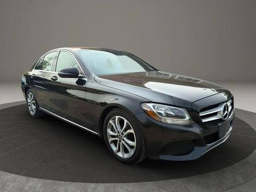 Black 2018 Mercedes-Benz C-Class C 300 Sedan 4D