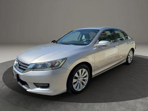 Alabaster Silver Metallic 2014 Honda Accord EX-L