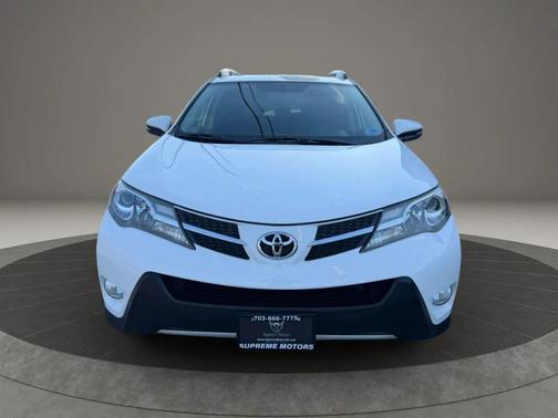 Super White 2015 Toyota RAV4 XLE