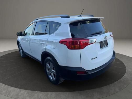 Super White 2015 Toyota RAV4 XLE