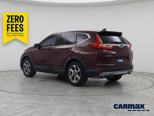 Burgundy 2018 Honda CR-V EX-L