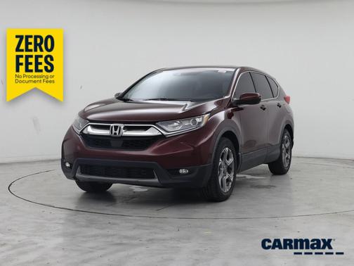 Burgundy 2018 Honda CR-V EX-L